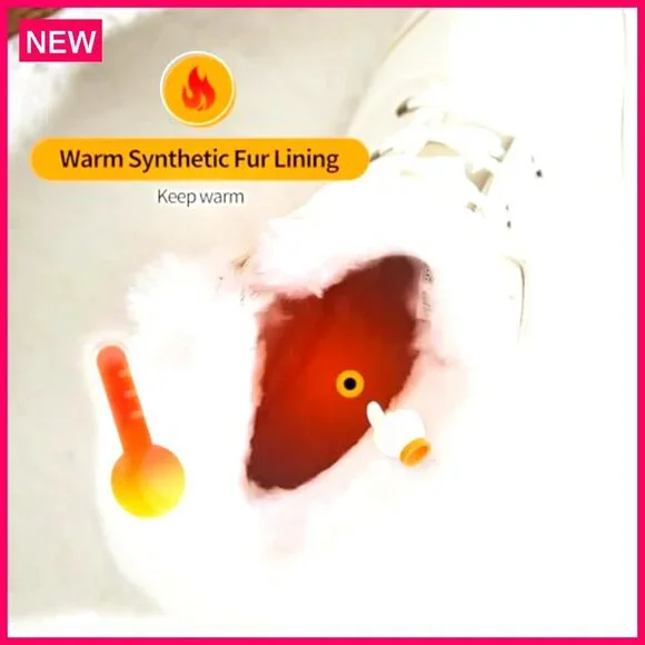 Women's Waterproof Snow Boots with Side Zipper, Warm Lining, Durable Sole - Picture 5 of 8